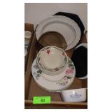 VINTAGE 7 3/4' PYREX AMBER PIE PAN, CORNING WARE >