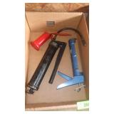 GREASE GUNS, CAULK GUN, LUG WRENCH, ETC