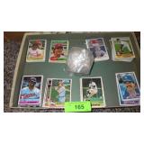VINTAGE BASEBALL CARDS, STAMPED AUTOGRAPHED>