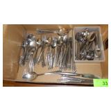 ASST. VINTAGE FLATWARE, CASTLE COURT SPOONS