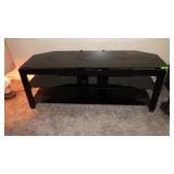 GLASS & METAL TV ? STEREO STAND 58 x 20 x 22