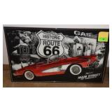 FRAMED ROUTE 66 POSTER / PRINT 32 x 20