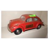 1970'S JIM BEAM RED VOLKSWAGEN WHISKEY DECANTER>>>