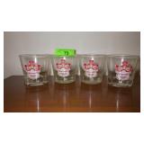 VINTAGE SMIRNOFF VODKA HIGHBALL GLASSES