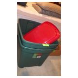 2 STORAGE CONTAINERS