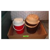 2 VINTAGE GOTT THERMOSES