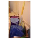 SWIFFER WET JET PADS, SCOUR PADS, SHOP RAGS, ETC