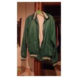 VINTAGE HOLLOWAY LINED VARSITY JACKET (L)