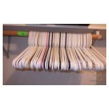 60 PLASTIC HANGERS