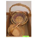 ASST WOVEN BASKETS