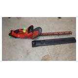 BLACK & DECKER HEDGE HOG (TURNS ON - NO CHARGER)
