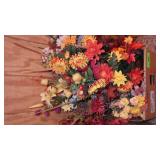 FALL FLOWER ARRANGEMENTS & ASST. SILK FLOWERS