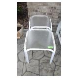 2 PATIO TABLES 17 x 17 x 17