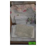 VTG BLANKET (CUT EDGES), FLAT & FITTED SHEET,>>>