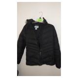 COLUMBIA QUITLED HOODED JACKET (MED)