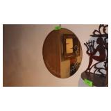 FRAMELESS ROUND MIRROR  17 1/2"
