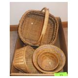 ASST WOVEN BASKETS