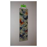 GLASS "WELCOME" SIGN 4 1/2" x 16"