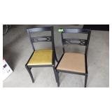 VINTAGE CHAIRS (FAINT STENCILING)