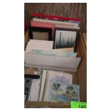 ASST WATERCOLOR NOTECARDS BY RENE (ORIGINALS?),>>>
