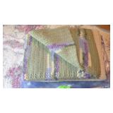 TWO CROCHETED THROWS