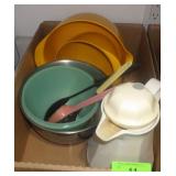 VTG EAGLE MIXING BOWLS, SS BOWL, NAPKIN HOLDER>>>