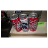 (3) PABST BLUE RIBBON 1994 ROSE BOWL BADGERS BEER>
