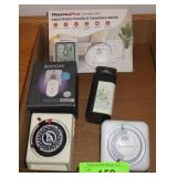 TIMERS, TEMPERATURE MONITORS, KATCHY PLUG IN, >>>