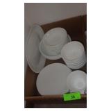 CORELLE PLATES, BOWLS, PLATTERS, & BUTTERFLY>>>