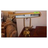 VINTAGE BRASS PIANO LAMP