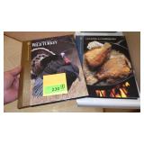 WILD TURKEY BOOK & CLEANING & COOKING FISH BOOK