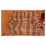 VINTAGE LOVESEAT **BRING HELP** 60"