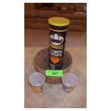 1990 EMPTY PRINGLES CANISTER,