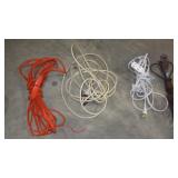 PLASTIC SHOPPING BASKET, EXTENSION CORDS