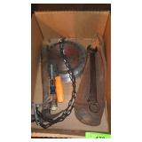 HAMMER, SCREWDRIVERS, SAW BLADES, WREWNCHES, ETC