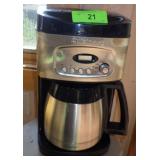 CUISINART COFFEE MAKER (TURNS ON)