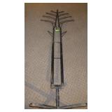 CAST IRON HANDMADE BIRDFEEDER / BIRDHOUSE HANGER>>