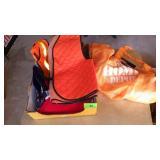 HOME DEPOT BAG, ORANGE VESTS, WISCONSIN FLAG,>>>>