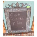 METAL CHALKBOARD  24 x 34