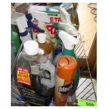 SIMPLE GREEN, PLEDGE, ASST. CLEANERS, BORAX