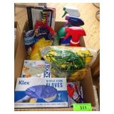 ASST. CLEANERS, RUBBER GLOVES, 409 CARPET CLEANER>