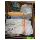 ASST. DISH TOWELS & RAGS FOR SHOP RAGS