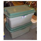 2 STORAGE CONTAINERS