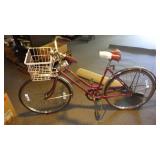 VTG SCHWINN BICYCLE W/ BASKET & BELL