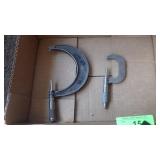 VINTAGE STARRETT & BROWN & SHARPE MICROMETERS