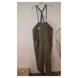 VTG INSULATED OVERALLS SIZE XL