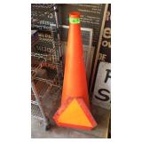 36" PLASTIC CONE, CAUTION / SLOW SIGN