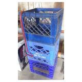 3 MILKCRATES & IRON HOOK