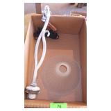 METAL HANGING LIGHT FIXTURE W/ SHADE