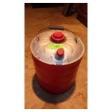 VINTAGE 5 GALLON METAL GAS CAN